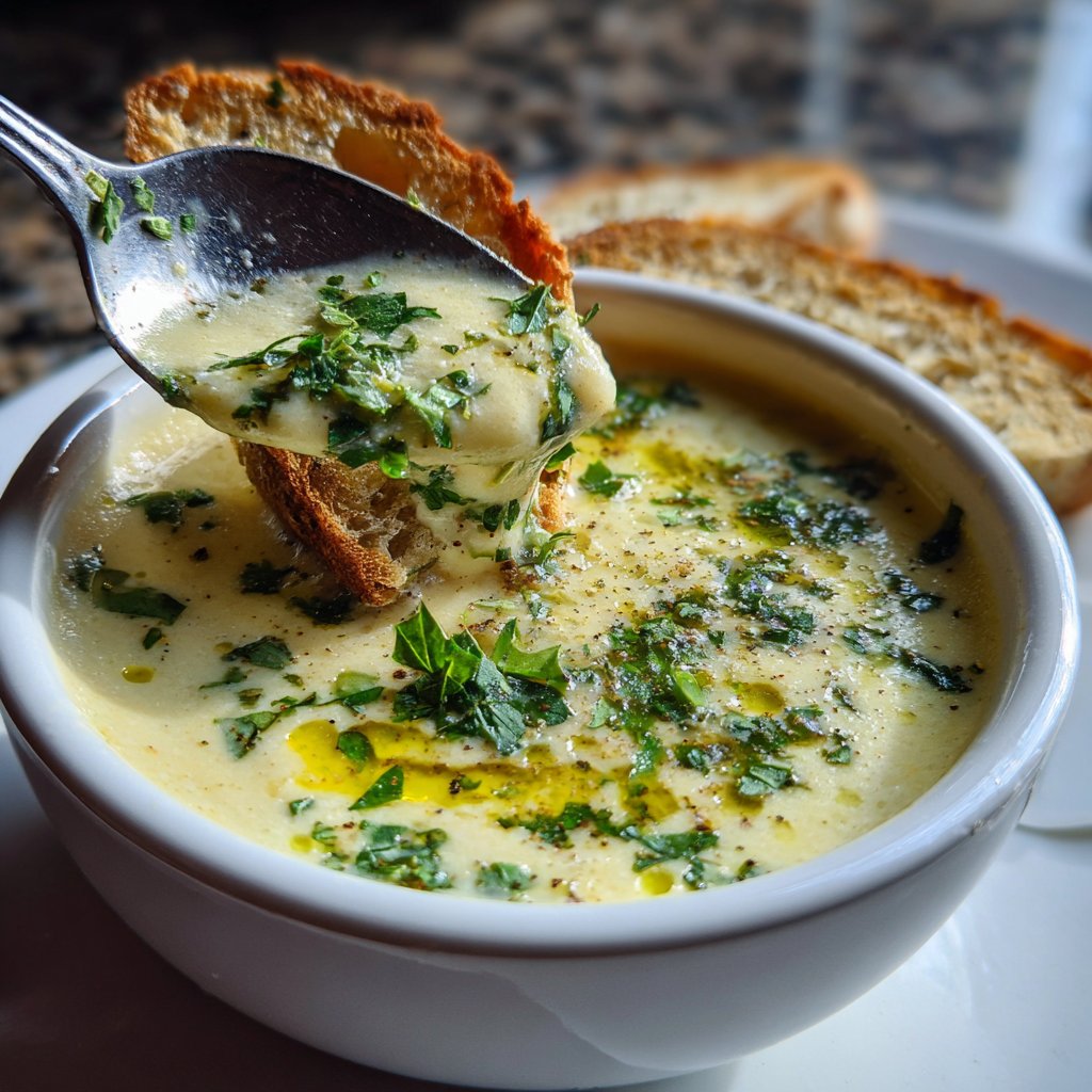 Cremige Blumenkohlsuppe mit einfachen Zutaten