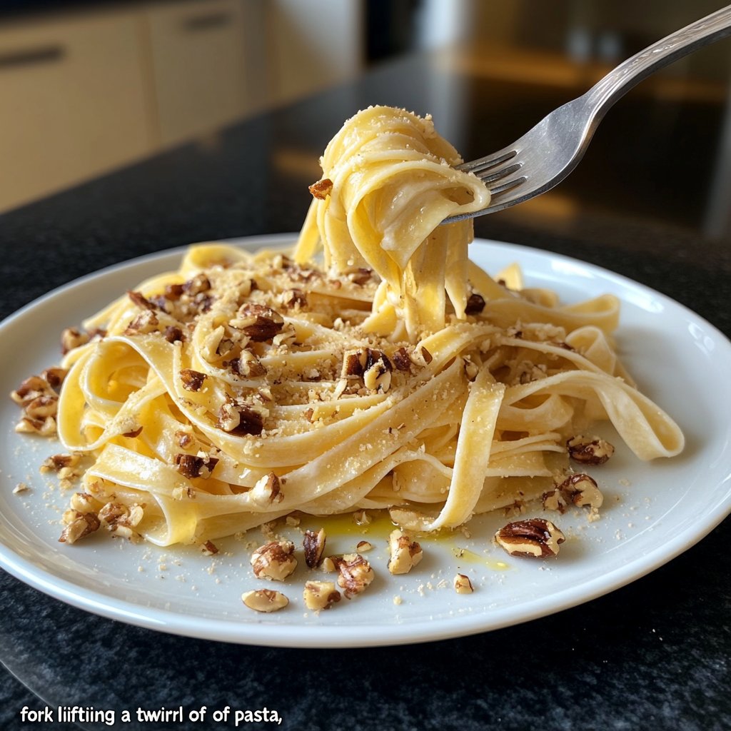 Tagliatelle mit Walnüssen