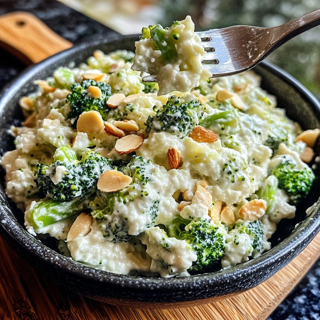 Cremiger Brokkoli-Salat für gesunde Genießer