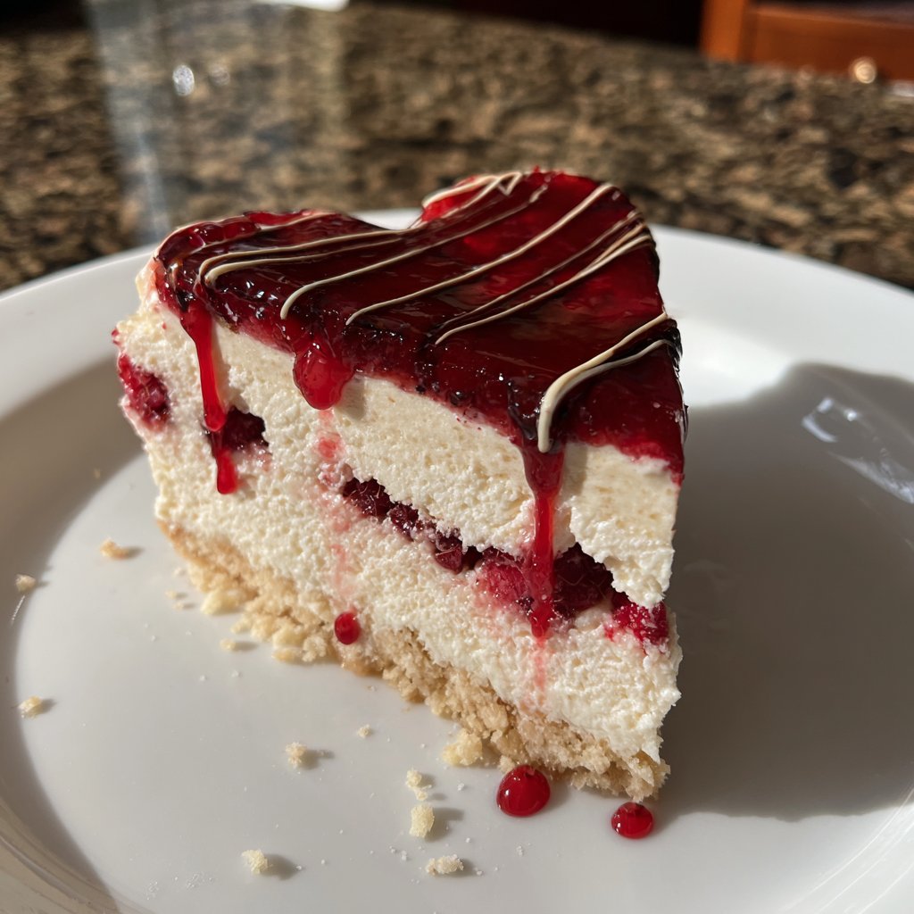 Valentinstag Dessert ohne Zucker