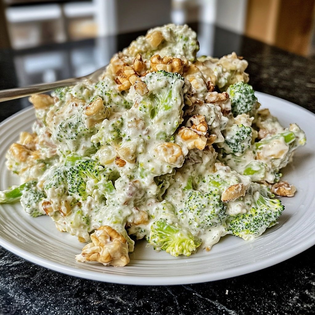 Cremiger Brokkoli-Salat für gesunde Genießer