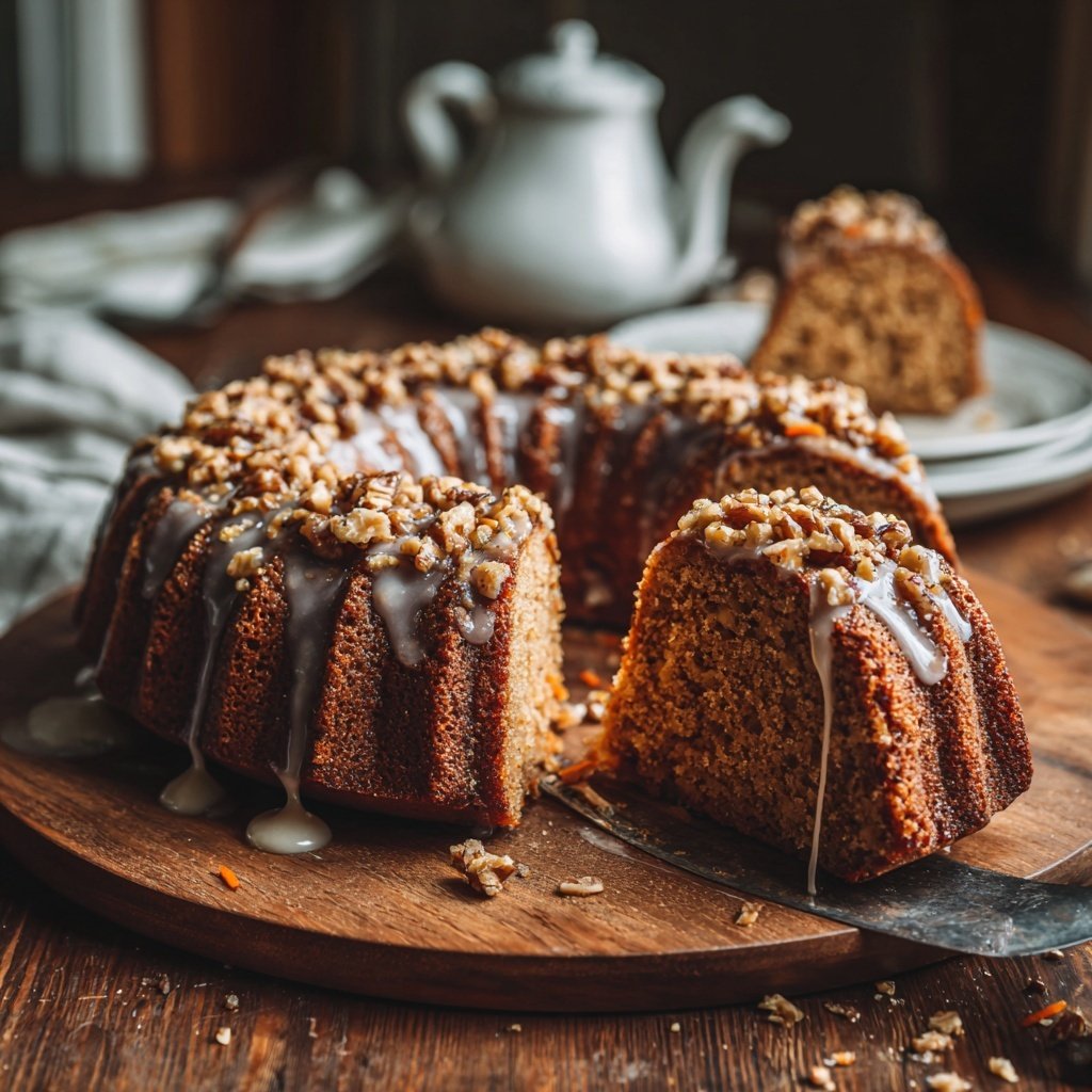Karottenkuchen Mit Ahornsirup