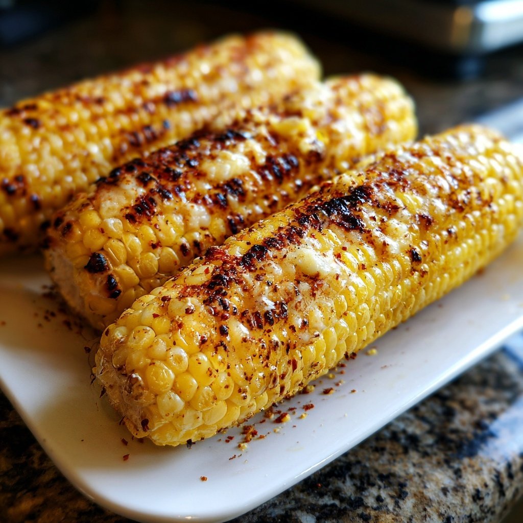 Gegrillte Maiskolben Mit Butter