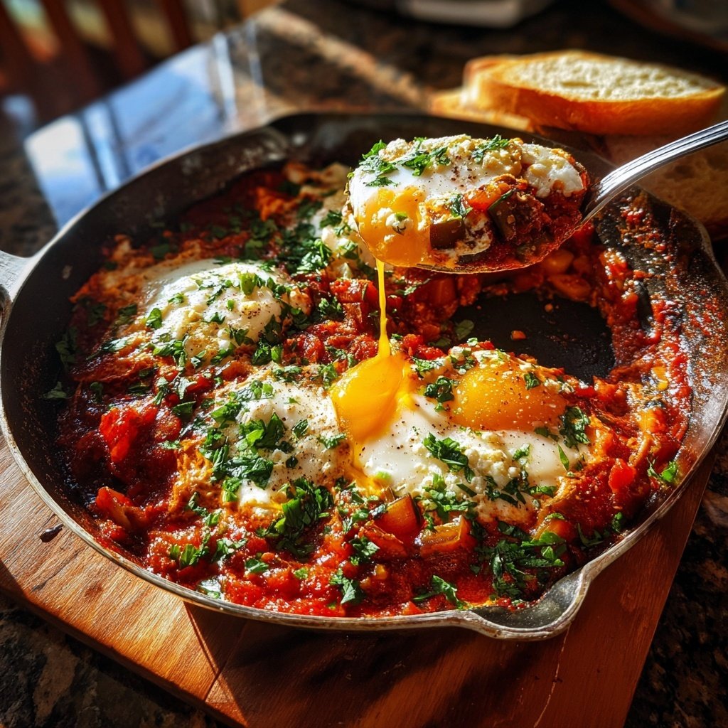 Shakshuka mit Auberginen