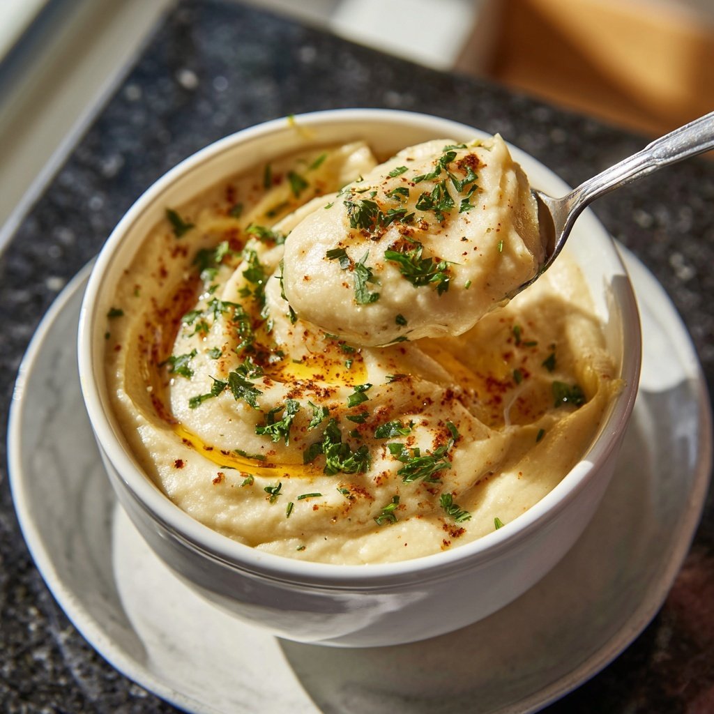 Blumenkohlsuppe fein püriert