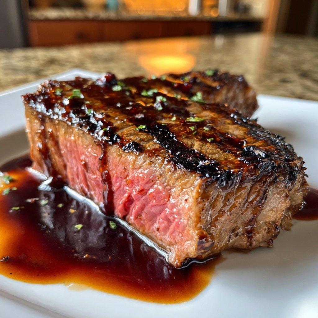 Rinderfilet mit Schokoladen-Chili-Sauce