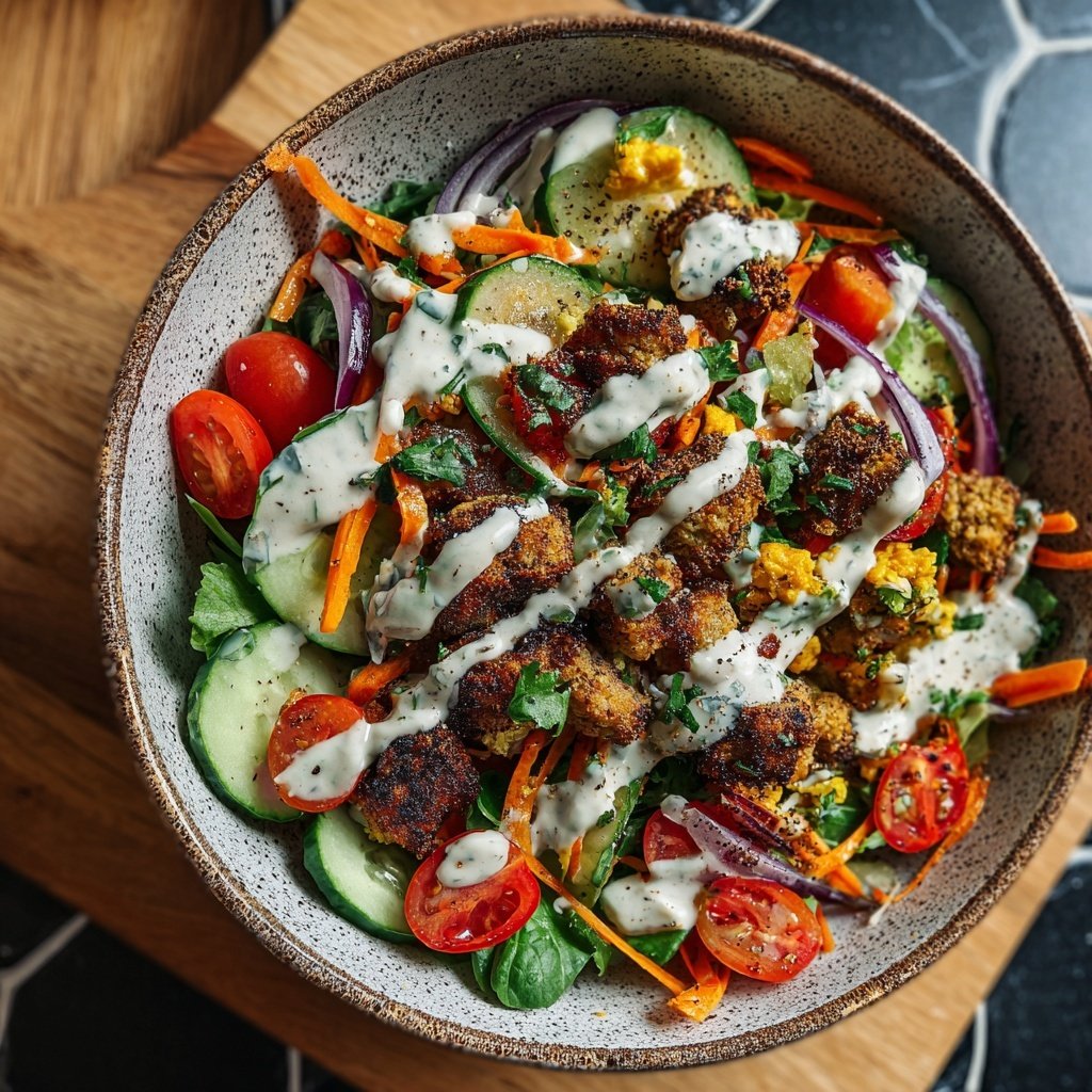 Grill Beilagen Salat Mit Joghurt Dressing